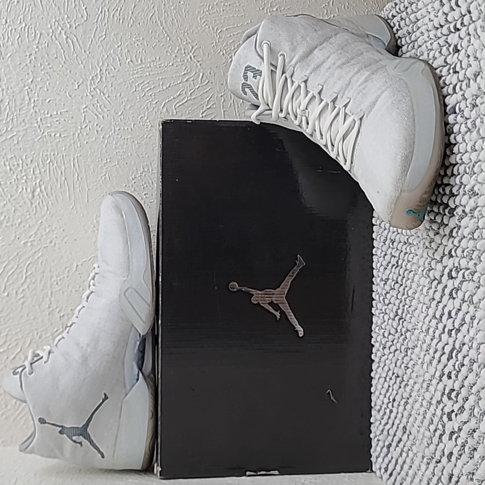 Air Jordan 29 Mid All Star Pearl Iridescent Mens Sneakers 744312-100 Size 14